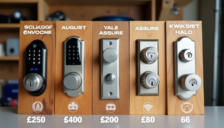 Real smart lock comparison after years of testing Five smart locks compared side by side