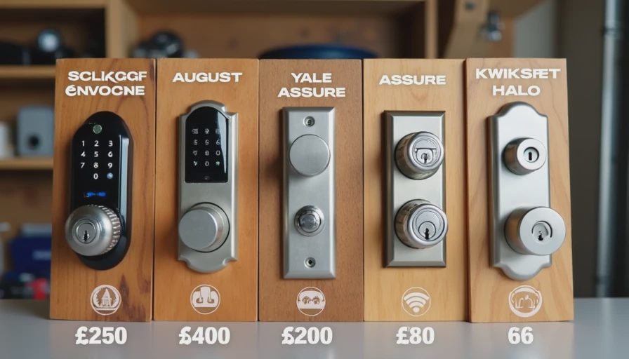 Real smart lock comparison after years of testing Five smart locks compared side by side