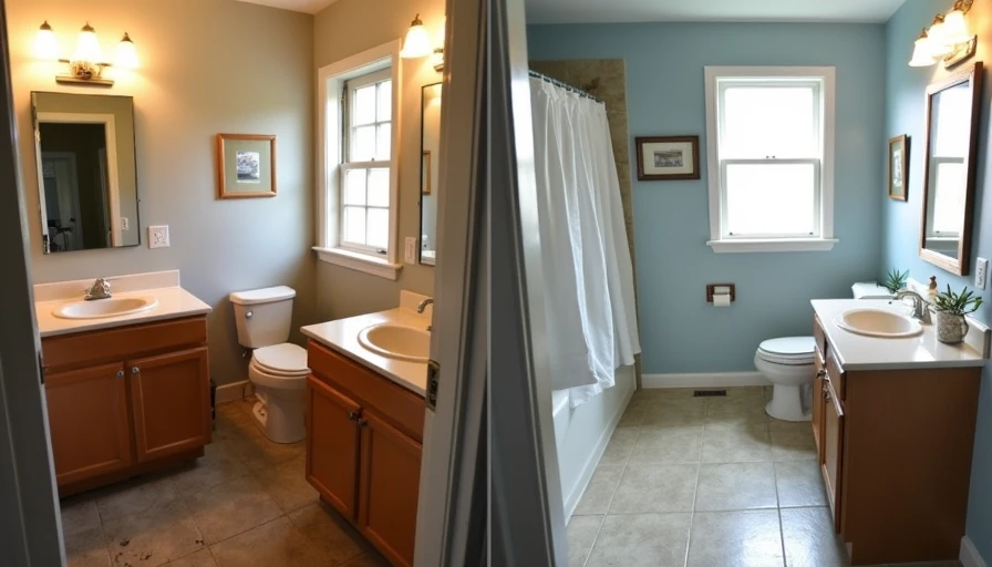 One of the bathroom remodels that taught me the most Before and after bathroom remodel in our house