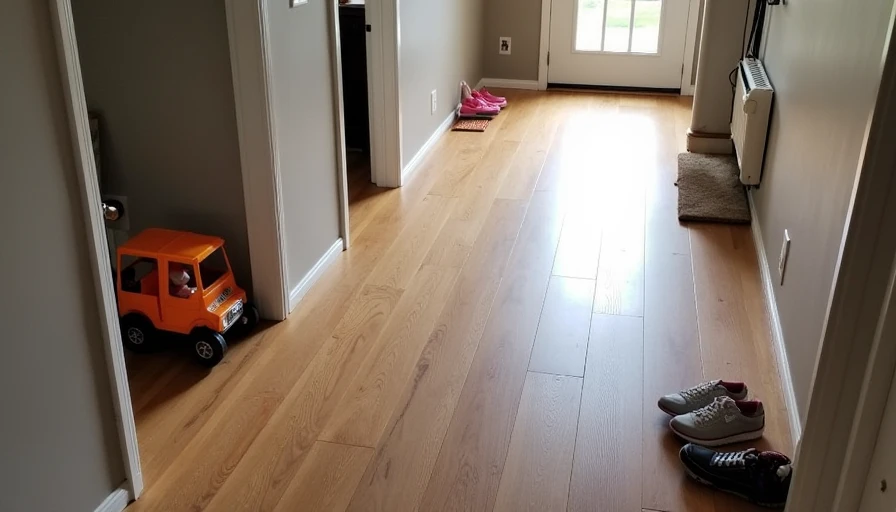 Vinyl plank flooring after two years with kids