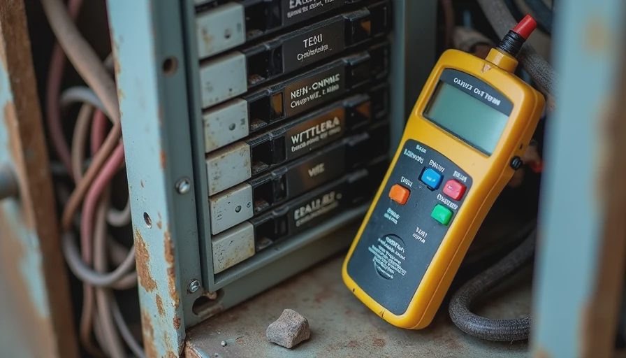 Evaluating whether an electrical repair is safe to DIY Electrical panel during troubleshooting assessment