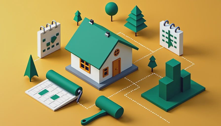 Visual context for homeowner maintenance
