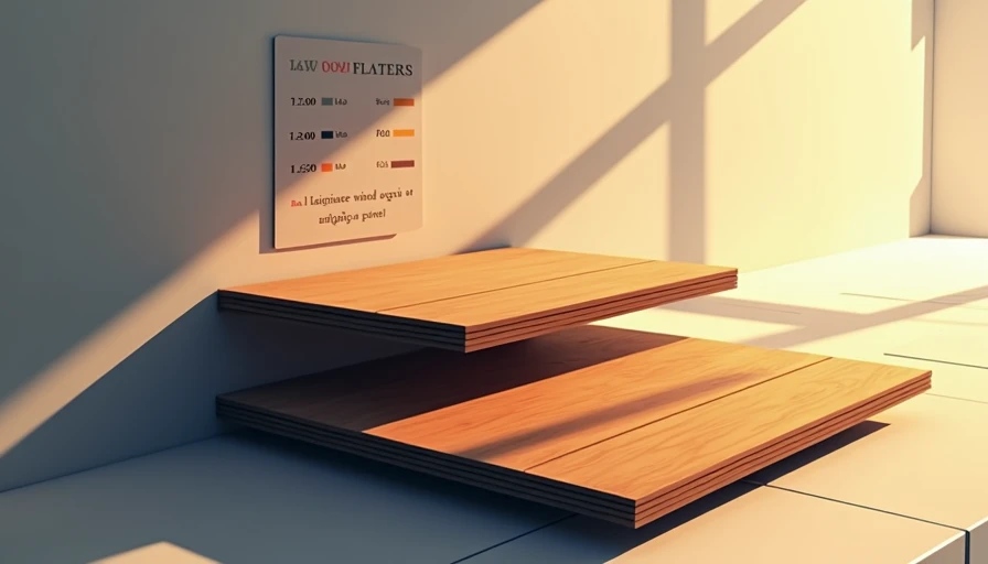 Visual context for vinyl plank vs laminate