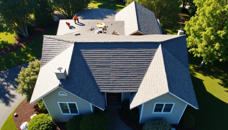Visual context for roofing repair tips