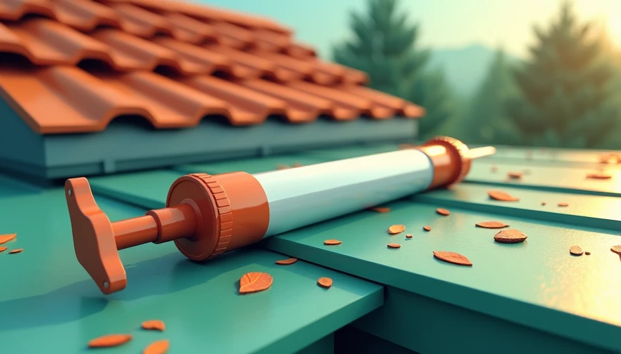 Visual context for roof leak repair