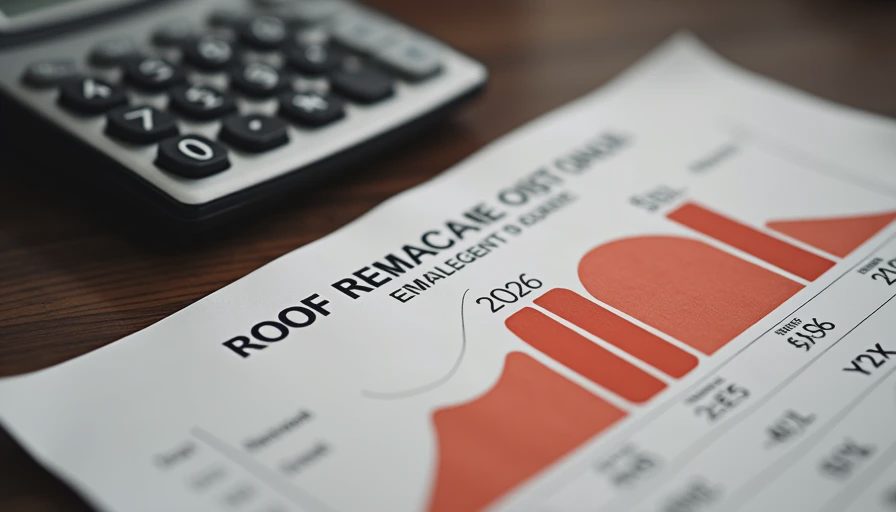 Visual context for roof replacement cost 2026